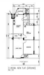Blk 101 Woodlands Street 13 (Woodlands), HDB 3 Rooms #575370391